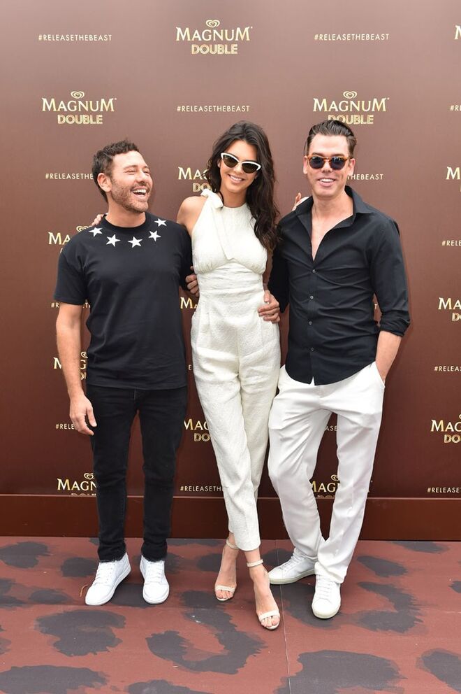 Kendall Jenner em Cannes na festa Magnum