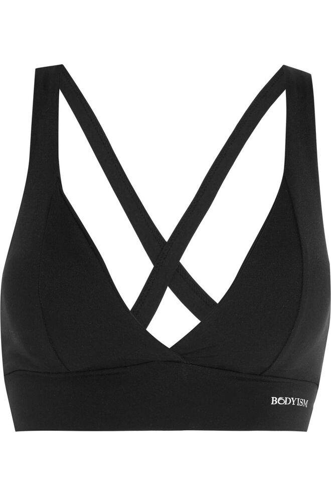 Soutien em poliamida e elastano, €122, Bodyism, em net-a-porter.com