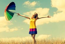 Felicidade… faça chuva ou faça sol! Adeus mau-humor!