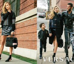 Gigi Hadid, Karlie Kloss e Dilone na campanha Versace outono-inverno