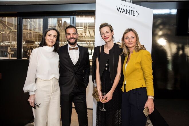 Cristina Saiago, Isabelle D'Aspe, Nicolas Marion e Carolina Cabral