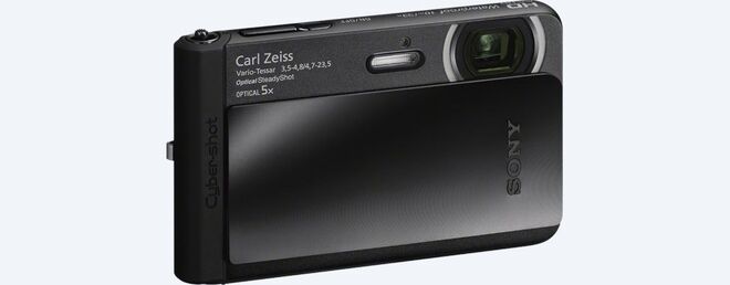 Câmara à prova de água TX30 com zoom ótico de 5x, €300, Sony