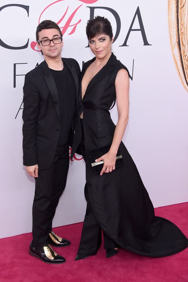 Christian Siriano e Selma Blair