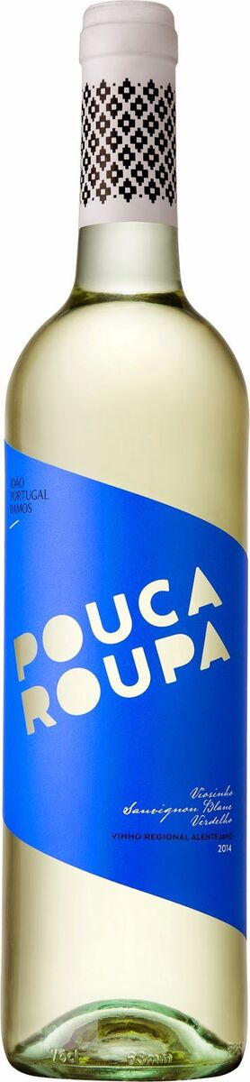 Pouca Roupa Borba Branco 2014 | Fresco, de aroma fino e intenso, com notas de fruta tropical. Acompanha bem peixe, marisco, carnes brancas e pastas. €3,99