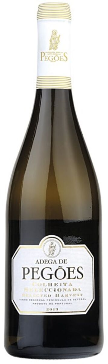 Adega de Pegões Branco 2013 | Ideal para refeições que pedem um vinho com mais acidez, é aromático com notas de citrinos maduros, baunilha ligeira e alguma fruta tropical. €3,29