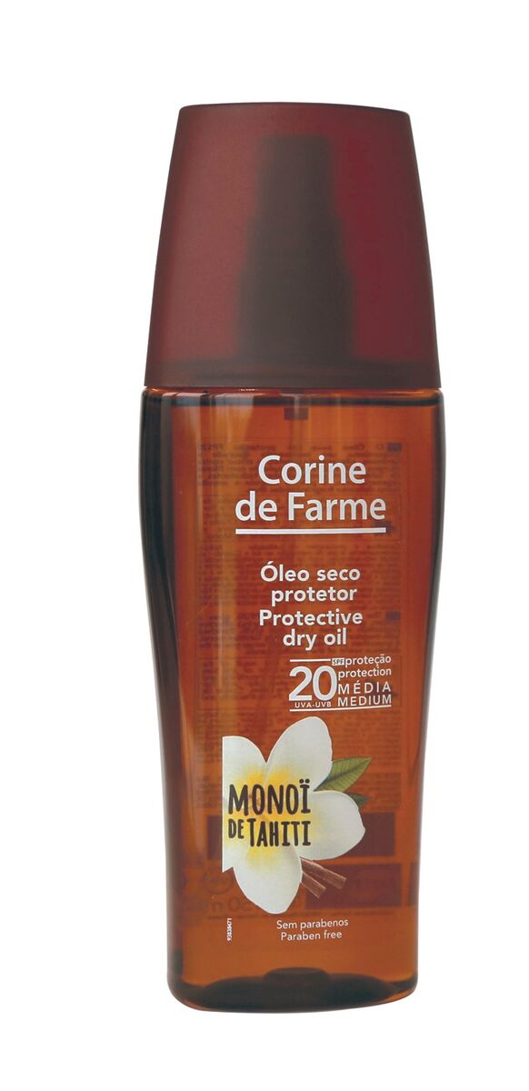 Corine de Farme 11,99€ Óleo seco protetor FPS20 150ml