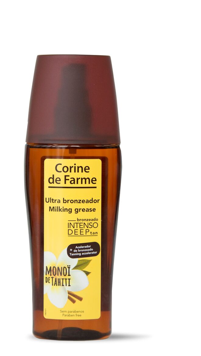 Corine de farme 12,99€ Ultra bronzeador com acelerador bronzeado (spray) 150ml