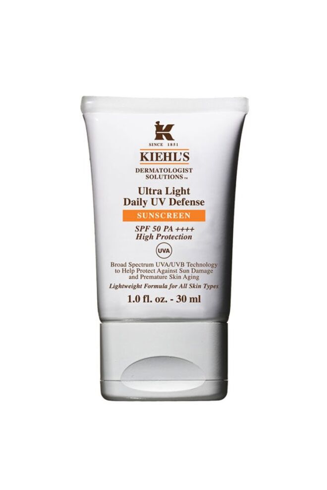 Dermatologist Solutions Ultra Light Daily UV Defense SPF 50 PA+++,Kiehl’s 31 euros