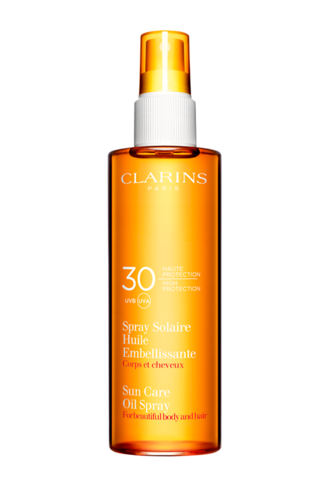 Spray Óleo Solar Embelezador Alta Proteção UVAUVB30, Clarins €30.75