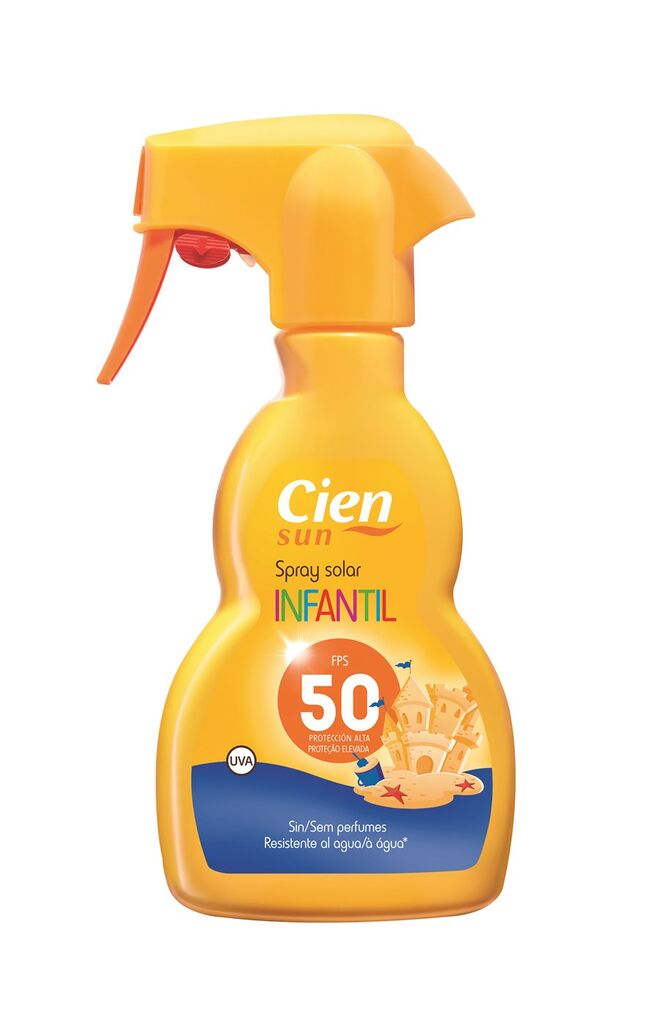 Cien Spray Solar FPS50 100 ml (3,99€), 150 ml (4,29€) e 250 ml (6,49€), Lidl