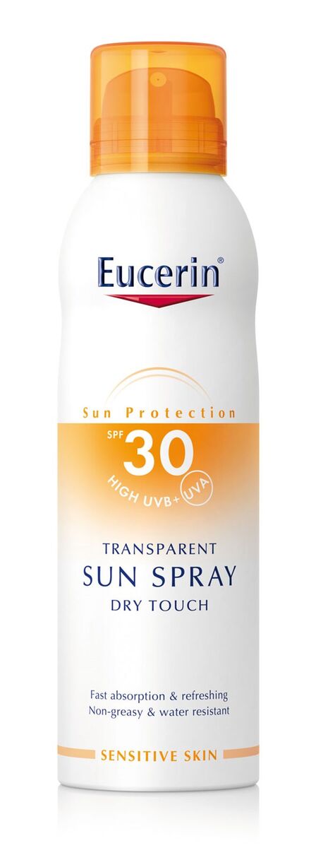Eucerin® Spray Solar Transparente Toque Seco FP30, €19.69