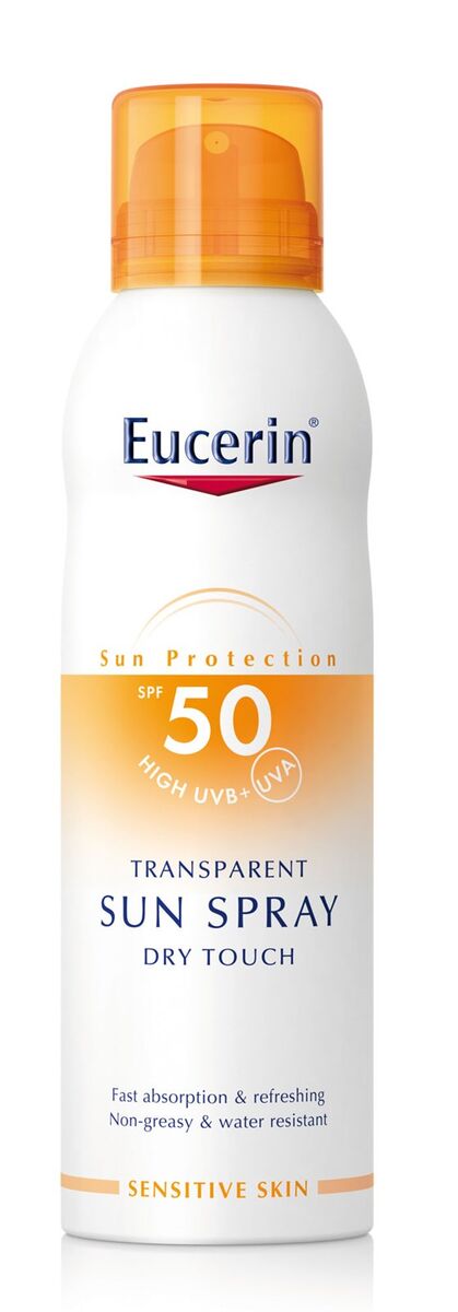 Eucerin® Spray Solar Transparente Toque Seco FP50