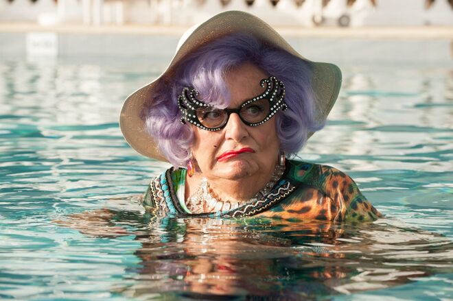 Barry Humphries (Dame Edna Everage)