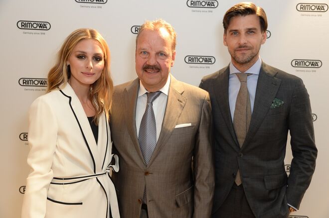 Olivia Palermo, Dieter Morszeck e Johannes Huebl