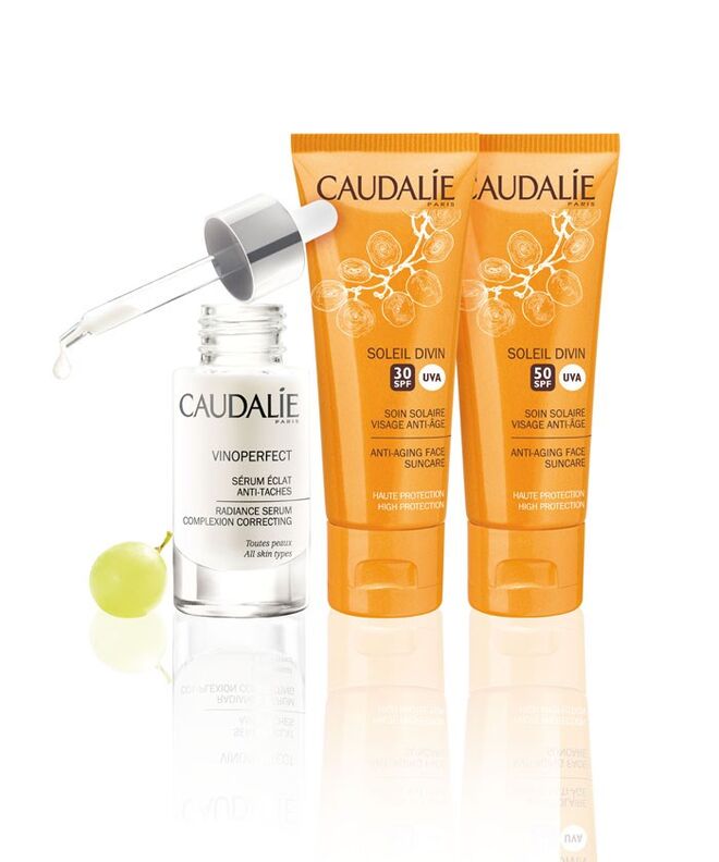 SERUM VP+SOLAIRE IP30+IP50, Caudalie