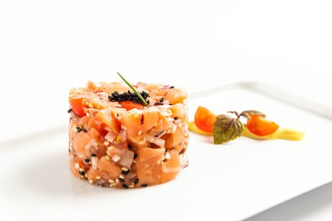 Tartaro de Salmão