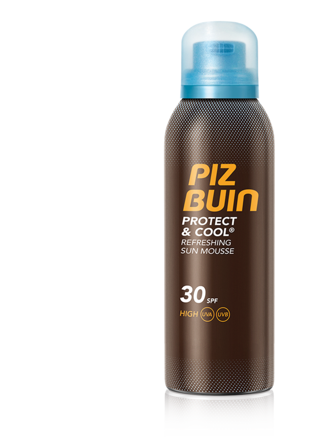 Protect&Cool Mousse Solar Refrescante FPS30, €20,60, Piz Buin