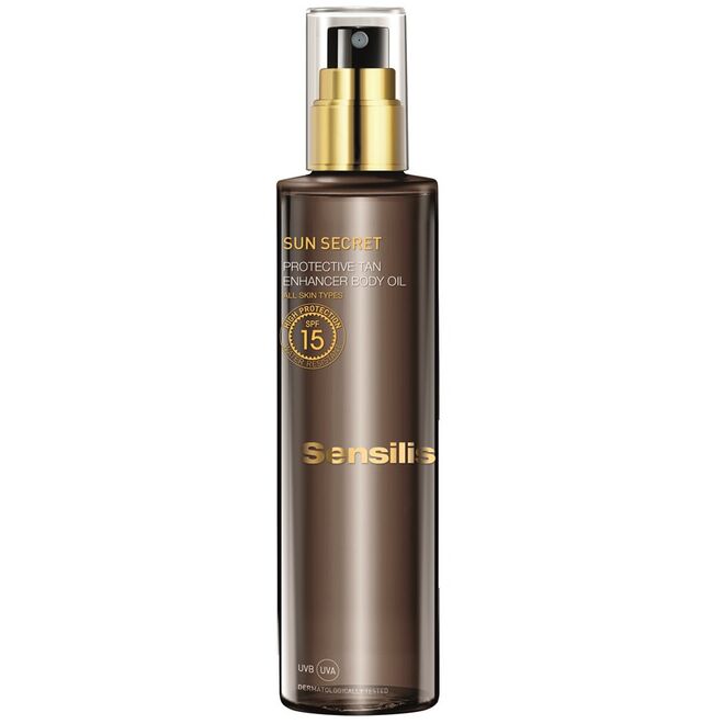 Sun Secret Óleo Corporal SPF15, €28,11, Sensilis