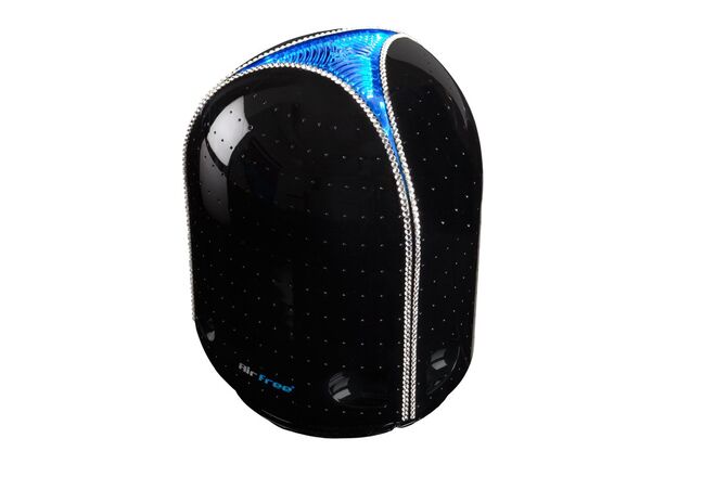 Modelo Airfree em ónix com cristais Swarovski, da linha de design exclusivo da marca (preço sob consulta)