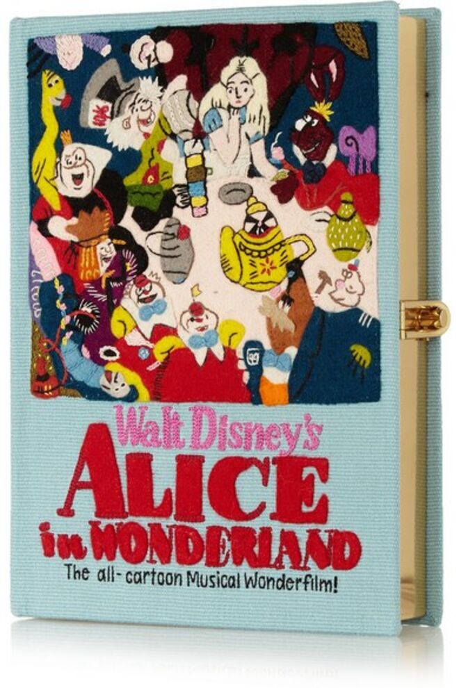 Olympia Le-Tan, antes a 1601€ e agora a 801€, em www.net-a-porter.com