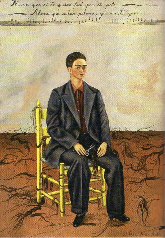 Autorretrato com cabelos cortados | 1940 