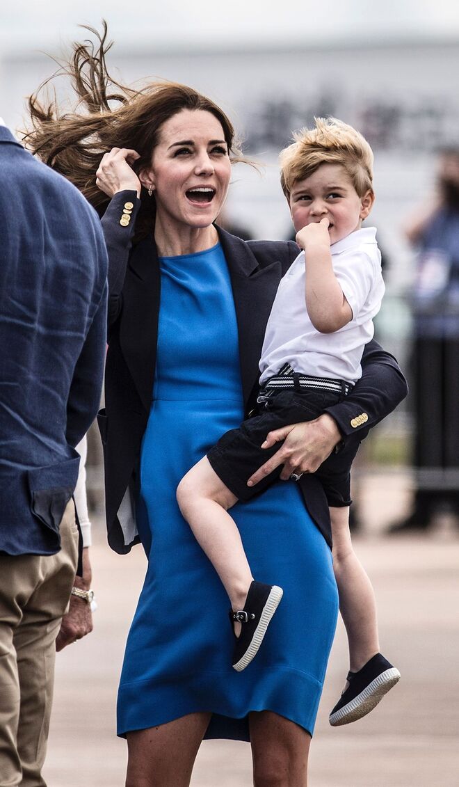 Kate Middleton e George