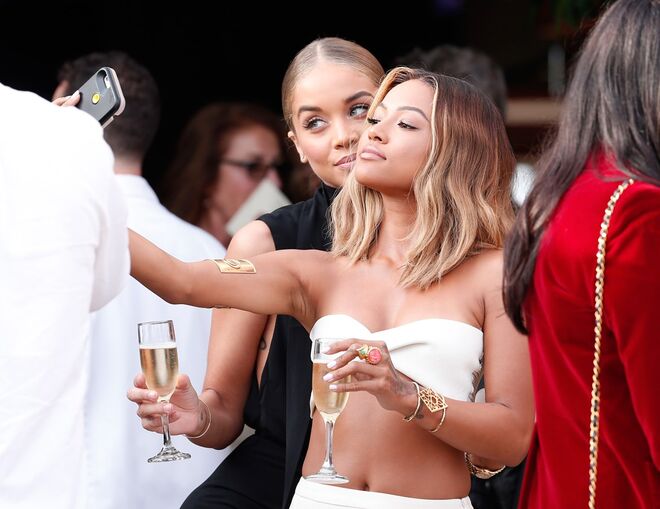 Karrueche Tran e Jasmine Sanders
