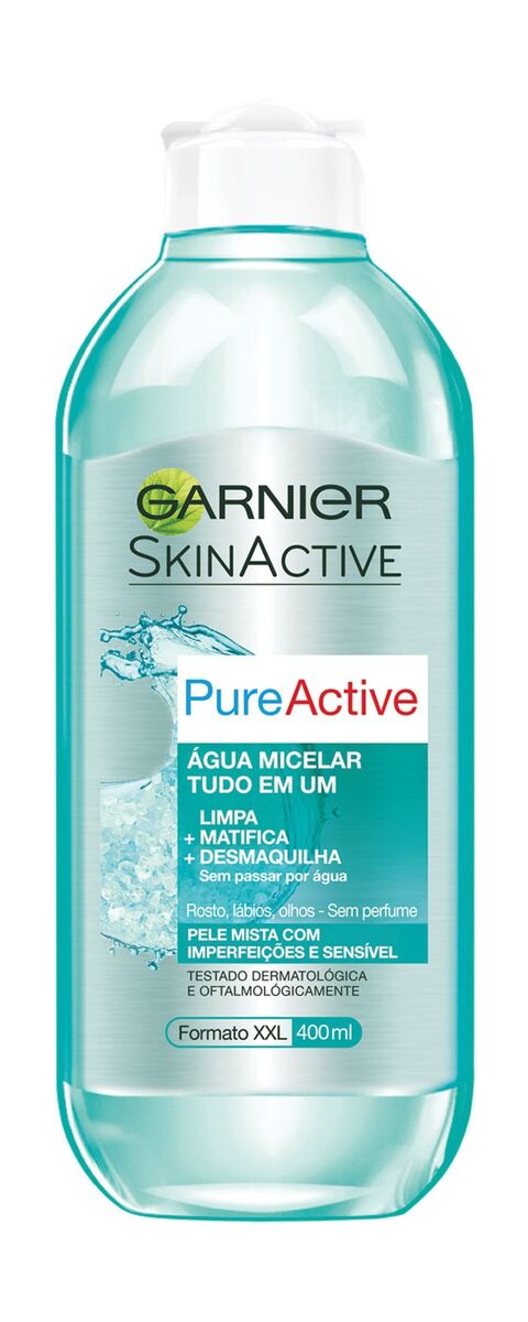 Pure Active Agua Micelar, Garnier