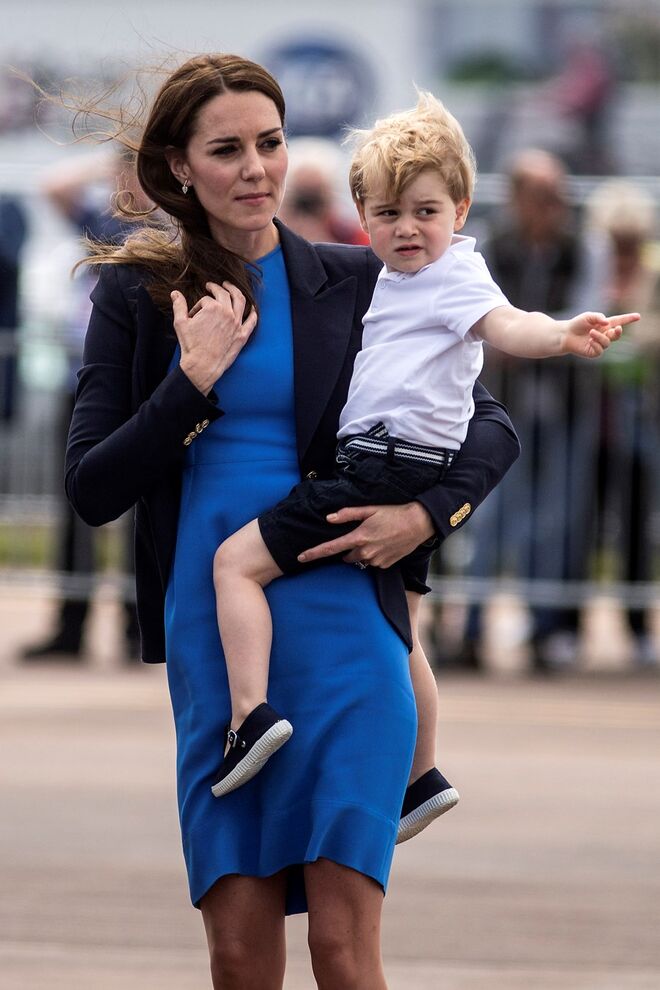 Kate Middleton e George