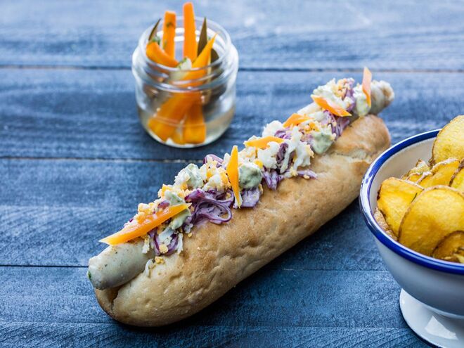 Cachorro Bacalhau com todos