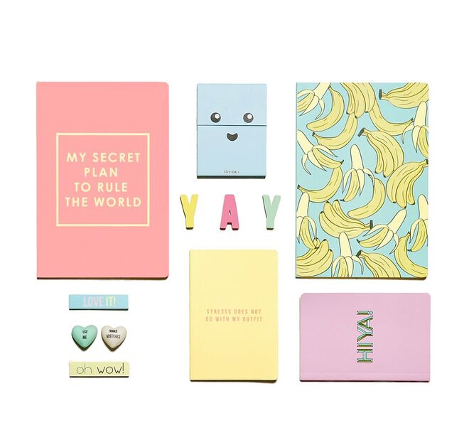 Coleção de Papelaria da Bershka