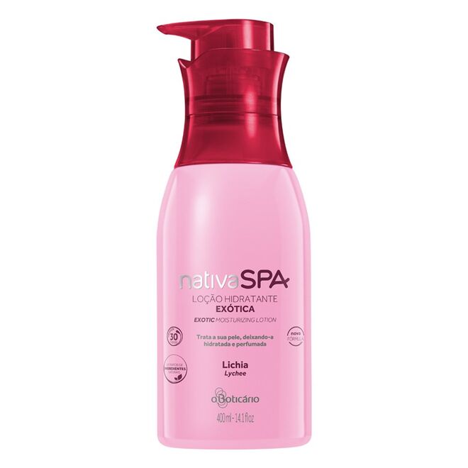 Nativa SPA Loção Cremosa Hidratante Exótica, O Boticário, €13,99