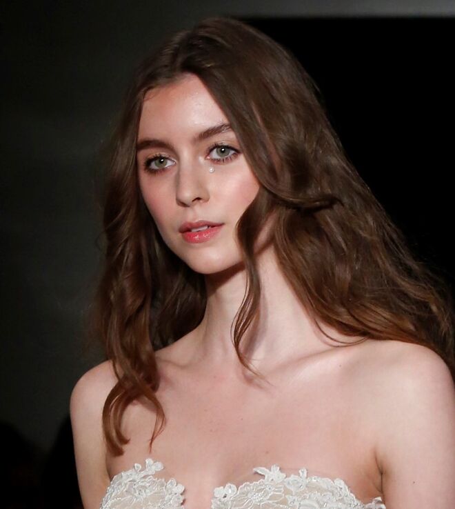 Reem Acra Bridal Collection 2017 | Beach Waves