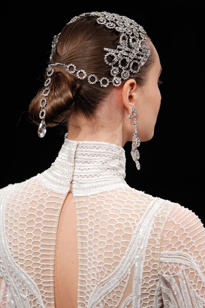 Naeem Khan Bridal Collection 2017 | Joias para o cabelo