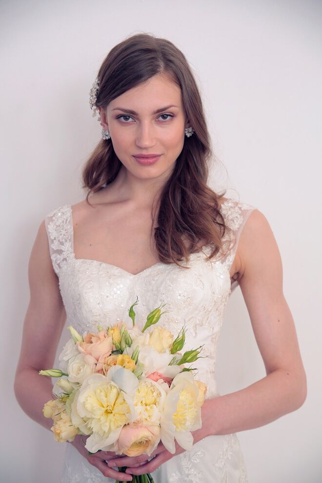 David’s Bridal Collection 2017 – Flores e brilhantes