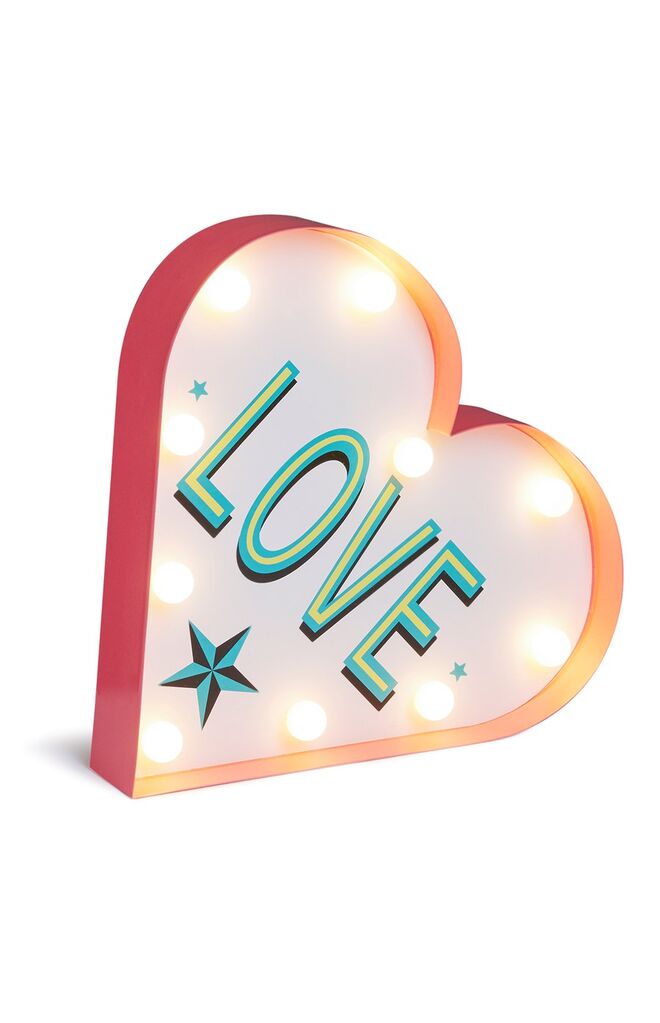 Luz coração, €12