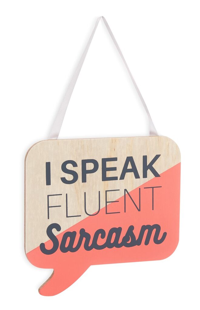 Placa para pendurar, €2