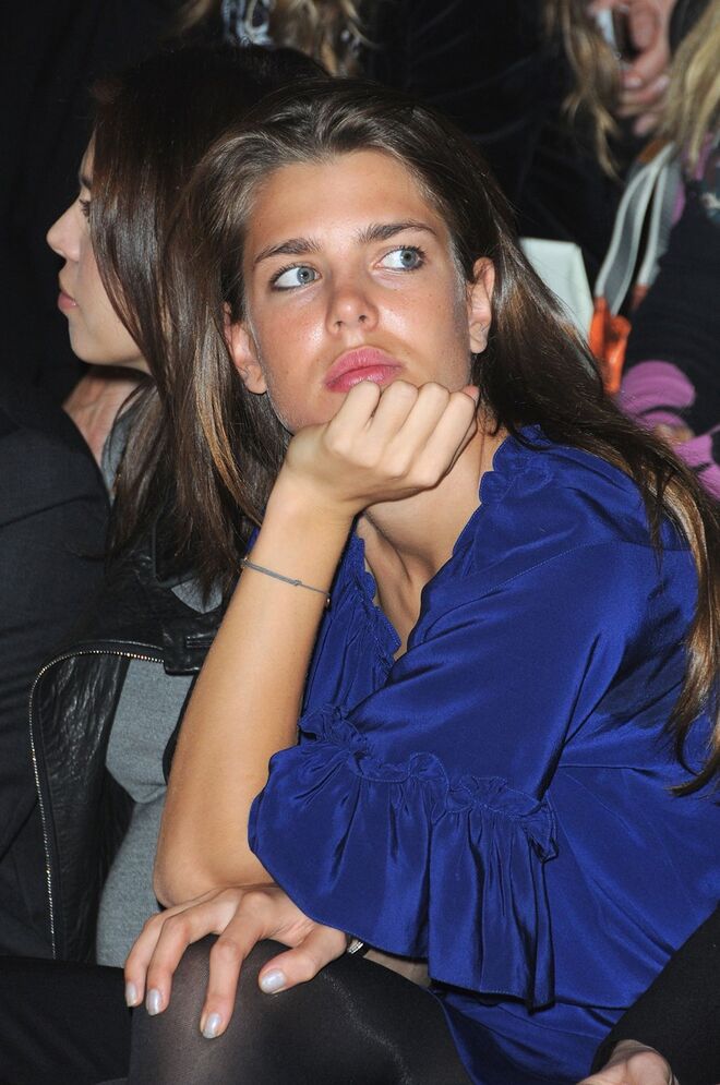 No desfile de Stella McCartney durante a Paris Fashion Week | 2010