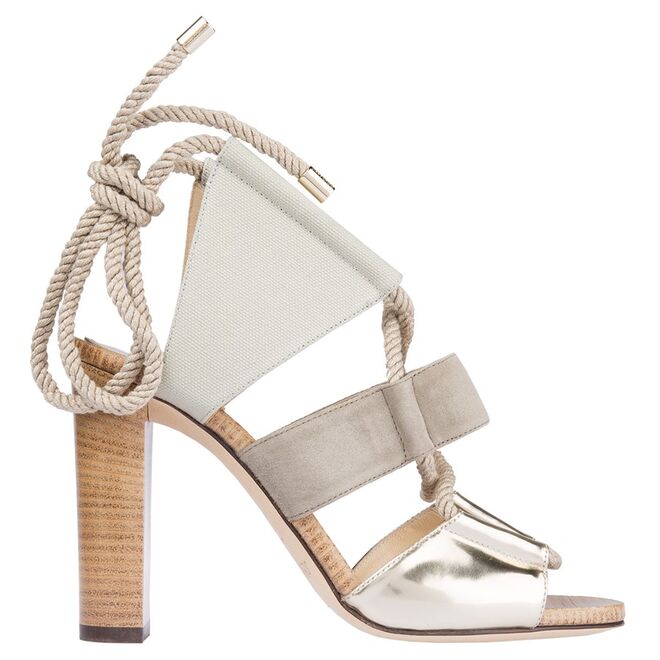 Sandálias em pele, €695, Jimmy Choo, na Fashion Clinic