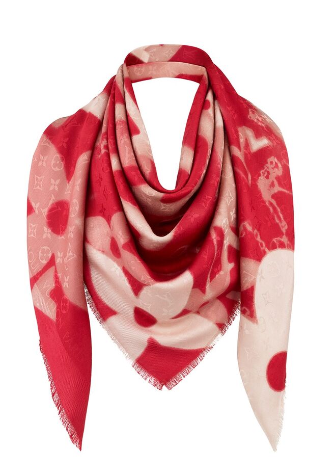 Lenço em seda, €550, Louis Vuitton