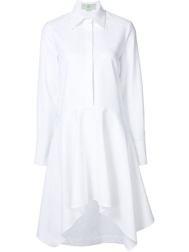 Vestido camiseiro em algodão, €695, Stella McCartney