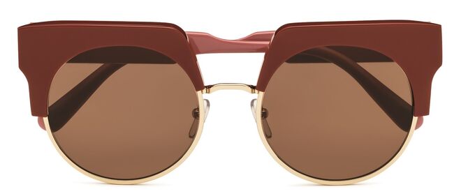 Óculos em acetato e metal, €475, Marni 