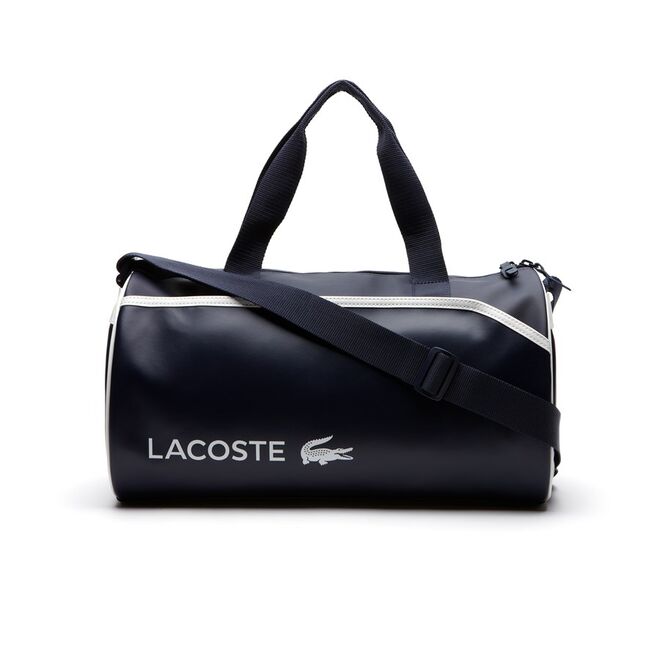 Saco em pele e pvc, €100, Lacoste