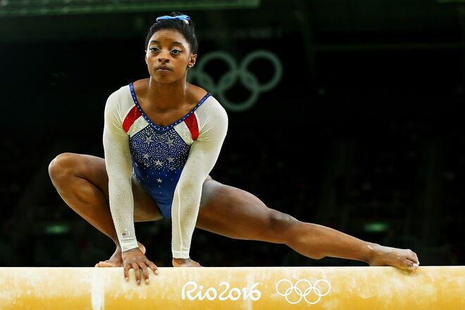Simone Biles em Trave | Ginástica Artística