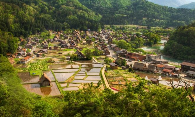  Shirakawa-go, Japão