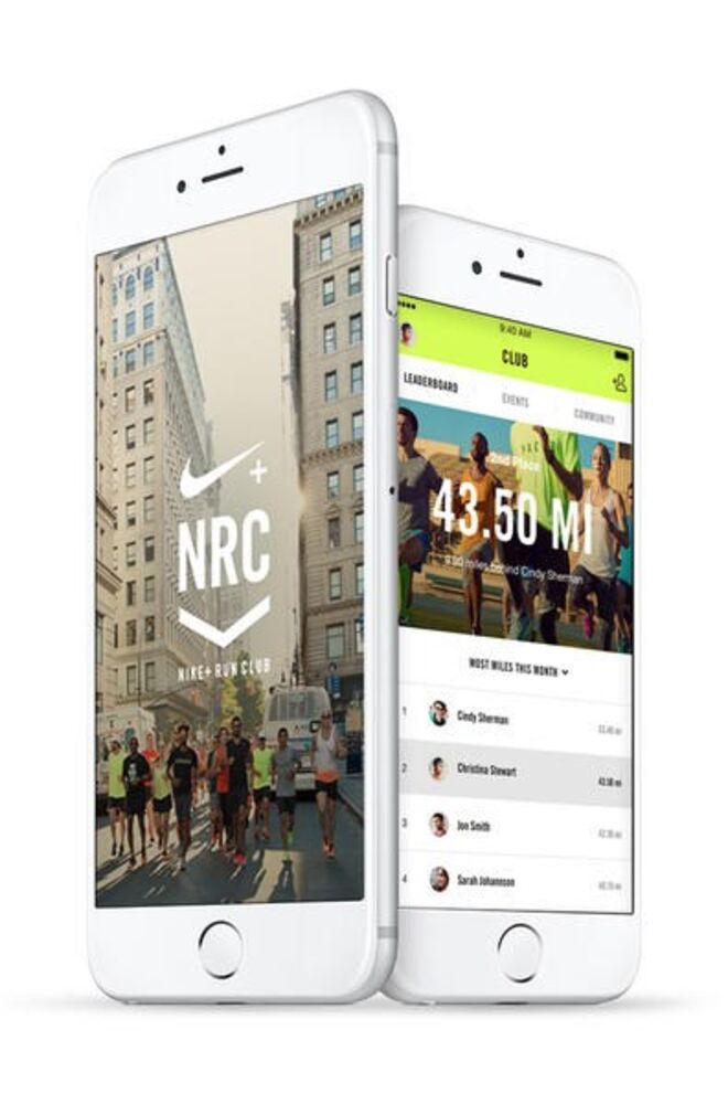 1. Corredores em cerca de 250 países usam a Nike+ Run Club.