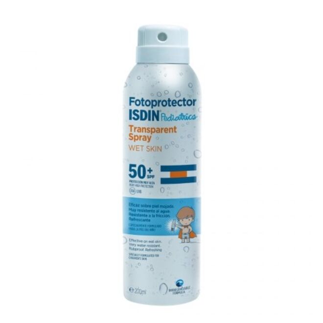 Fotoprotector Transparent Spray Wet Skin 50+, Isdin, €24,86 (200ml)
