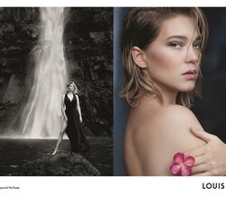 Léa Seydoux, a musa de Louis Vuitton