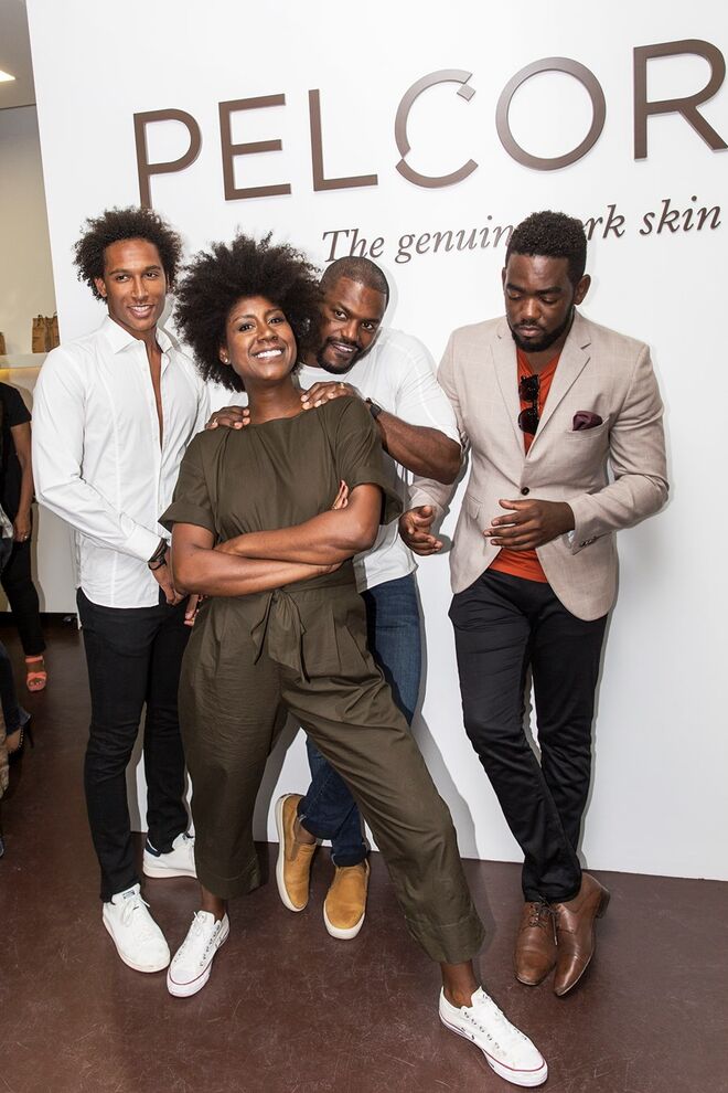 Sergio Nuhrmann, Mariama Marbosa, Fredy Costa e Silvio Nascimento