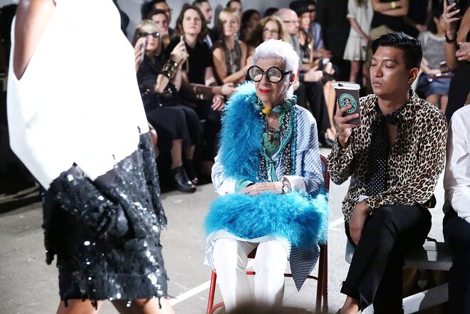 Iris Apfel e Bryan Boy
